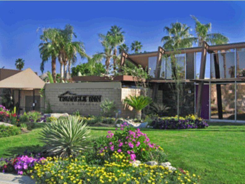Triangle Inn Clothing Optional Resort For Men Palm Springs Zewnętrze zdjęcie